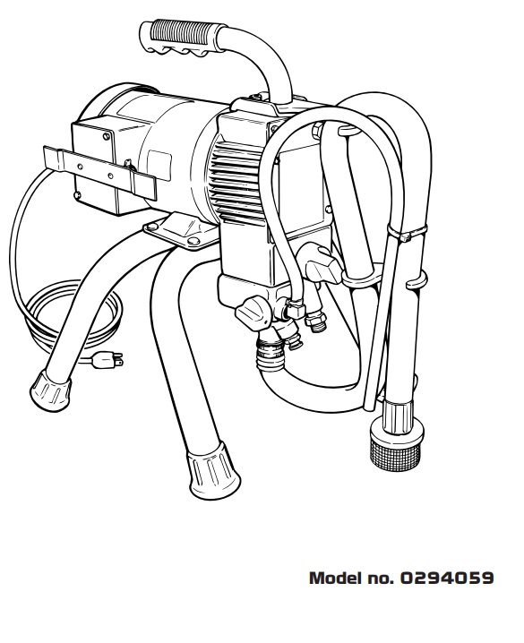 ED1150 Plus Airless Sprayer
